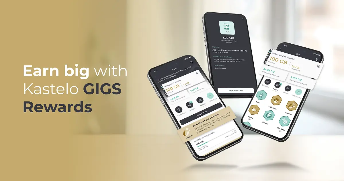 Turn your mobile network into an earning opportunity with Kastelo GIGS