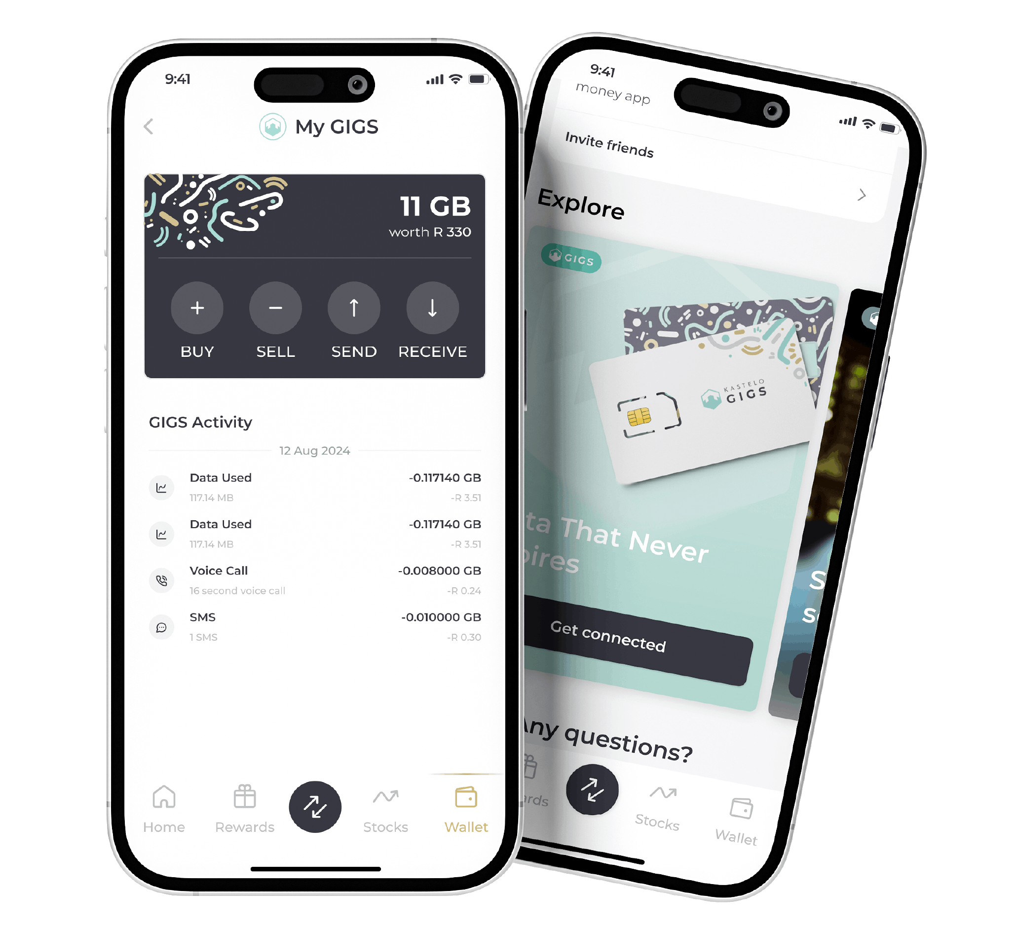 Kastelo app on phones